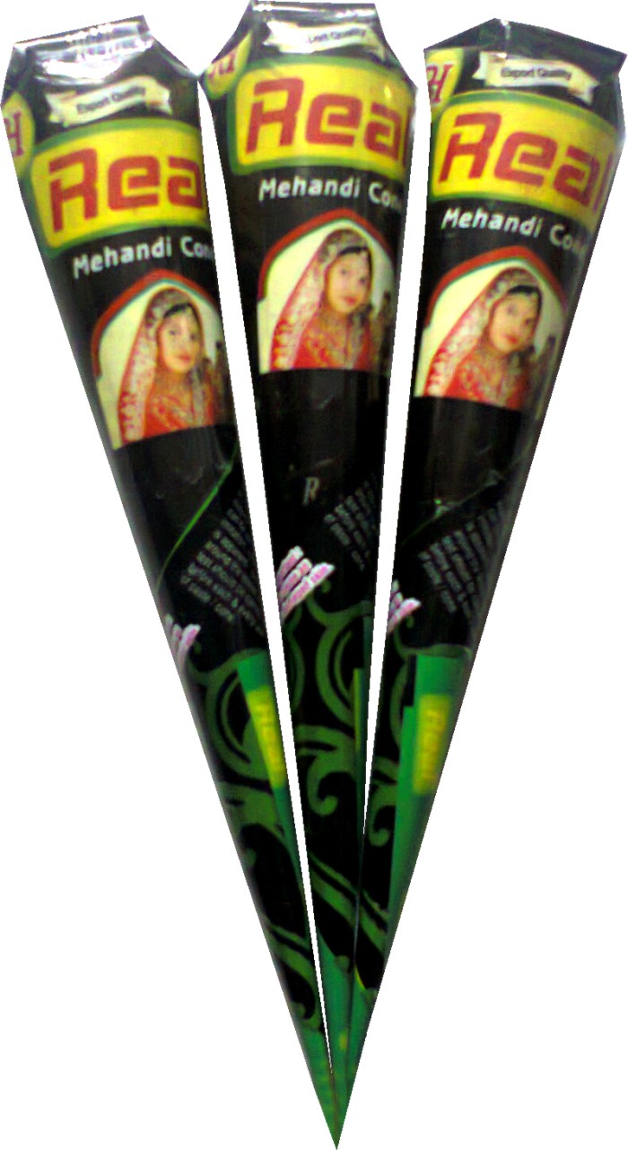 Buy Kaveri Brown Traditional Natural India Mehndi Henna Cones Online in  India - Etsy