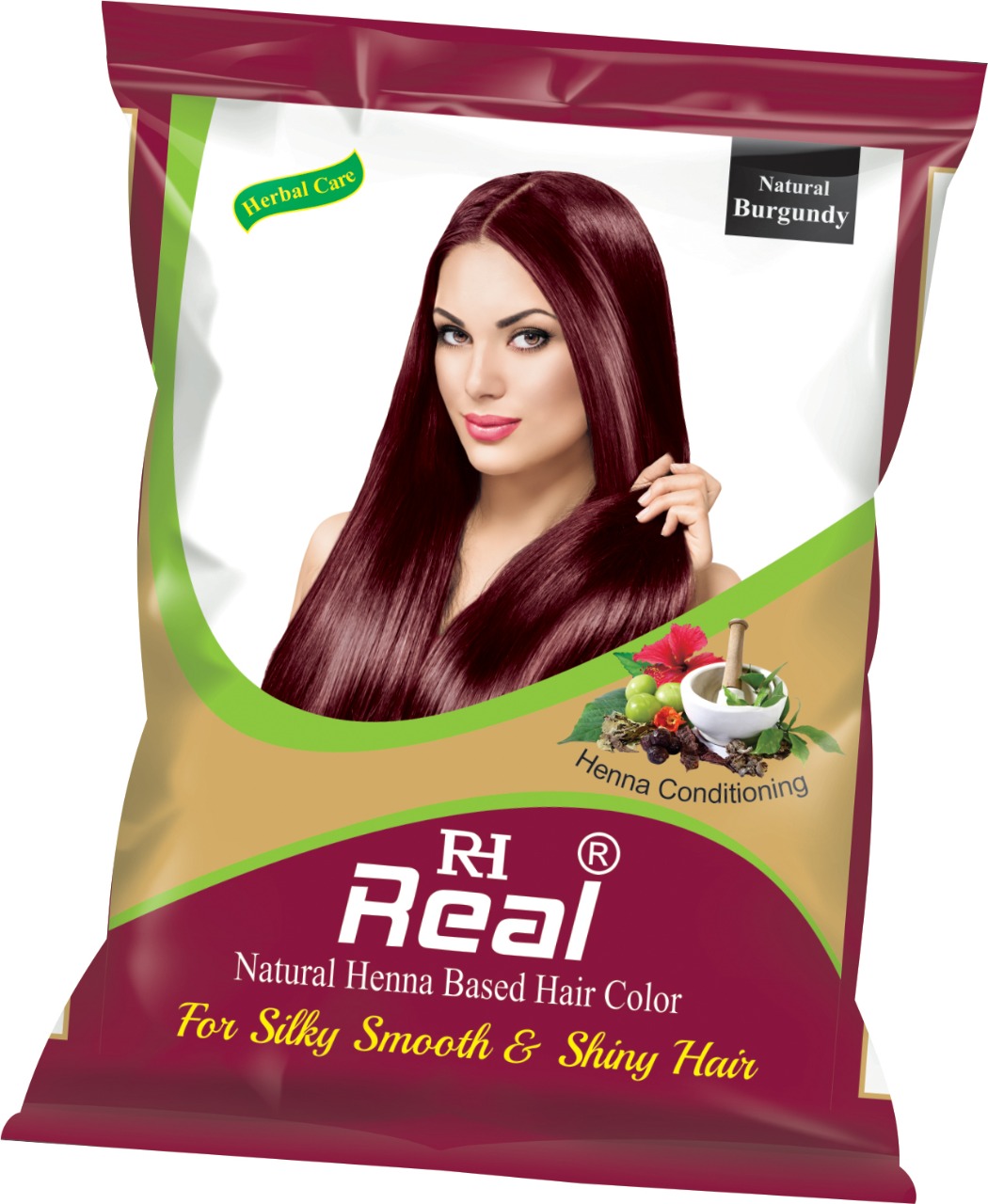 Real Natural Burgundy Natural Colour Hair Henna Powder (Bragundy, 10 Gm) –  Pack of 20 ) | 100% Natural Dulhan Henna Hair Dye Powder Dulhan Henna Cones  Dulhan Hair Henna powder Dulhan